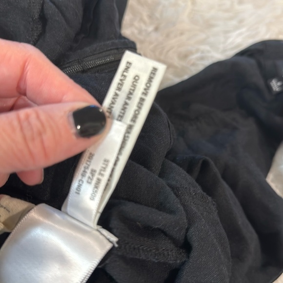 Madewell Tie-Waist Crop Wide-Leg Jumpsuit Blackberry 6 - Picture 5 of 16